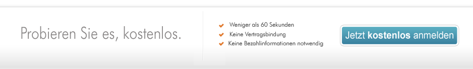 Jetzt kostenlos anmelden Jetzt kostenlos anmelden